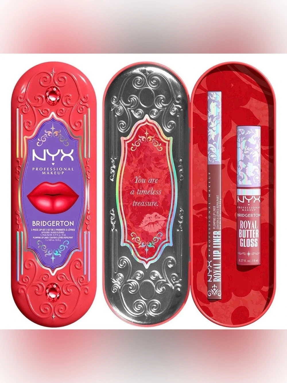 Bridgerton Red Lip set Cupid red set